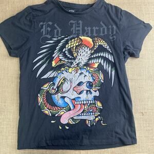 Vintage Ed Hardy T-shirt Size Medium